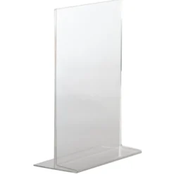 Porte-menu en acrylique vertical - Olympia - Format A4