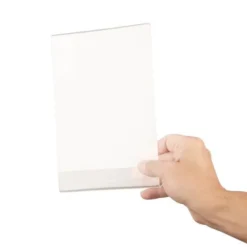 Porte-menu incliné en acrylique Olympia A4