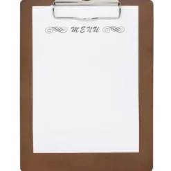 Porte-Menus Plaque en Contreplaqué - Format A4 - Olympia