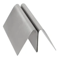 Porte-menu triangulaire en acier inoxydable Olympia