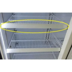 Porte Pricecard Gauche / Droite Blanche pour Armoire Réfrigérée - Combisteel