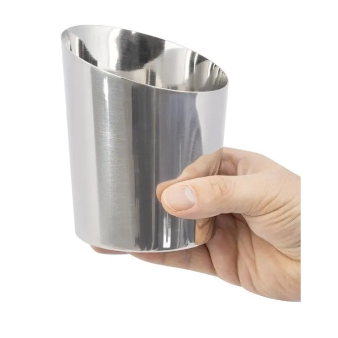 Pot à Frites Lisse Inox 480 ml - Olympia