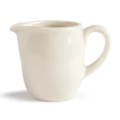 Pot à lait en porcelaine 82 ml Olympia Ivory - Lot de 6