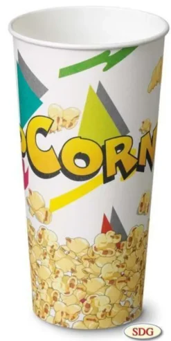 Pot Pop-Corn en Carton 700 ml - Lot de 1000 - SDG