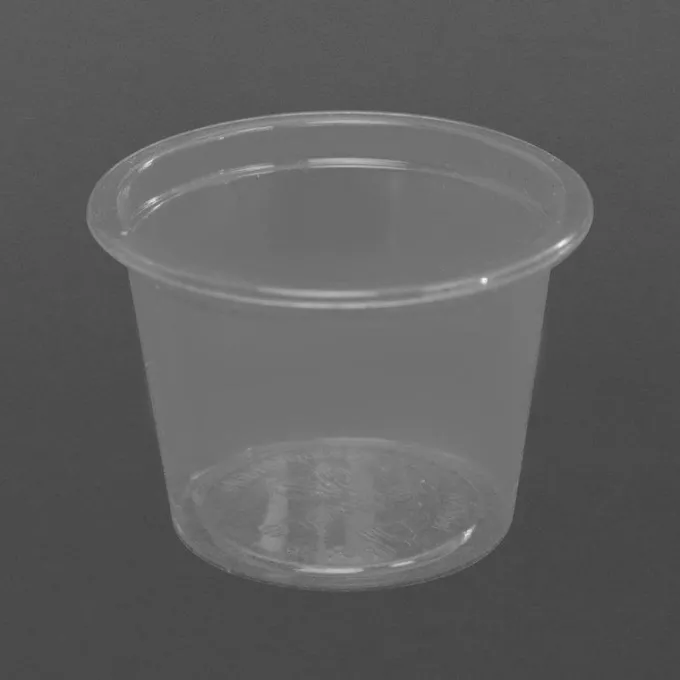Pot à Sauce PLA Compostable 28 ml - Lot de 5000 - Vegware