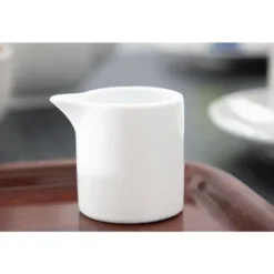 Pots à lait blancs 57ml Olympia Whiteware - Lot de 6