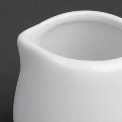Pots à Lait et Crème en Porcelaine Blanche 85 ml Lot de 12 Olympia