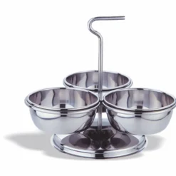 Pots à Sauces ou Snack en Inox 3 Compartiments - Pujadas