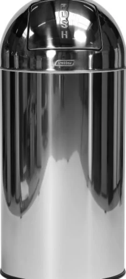 Poubele Push Inox Miroir 40 Litres - Probbax