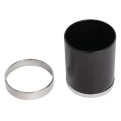 Poubelle avec Bordure Argentée pour Chambre Hôtel - Bolero