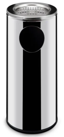 Poubelle avec cendrier 33L 240x(H)660 mm - Hendi