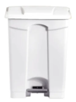 POUBELLE BLANCHE POLYPROPYLENE 90L - DIFP90BI