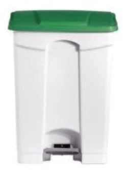 POUBELLE BLANCHE POLYPROPYLENE 90L - DIFP90VE