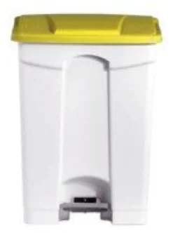 POUBELLE BLANCHE POLYPROPYLENE 90L - DIFP90YE