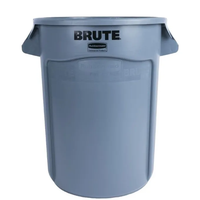 Poubelle en Plastique Gris -121L - Rubbermaid