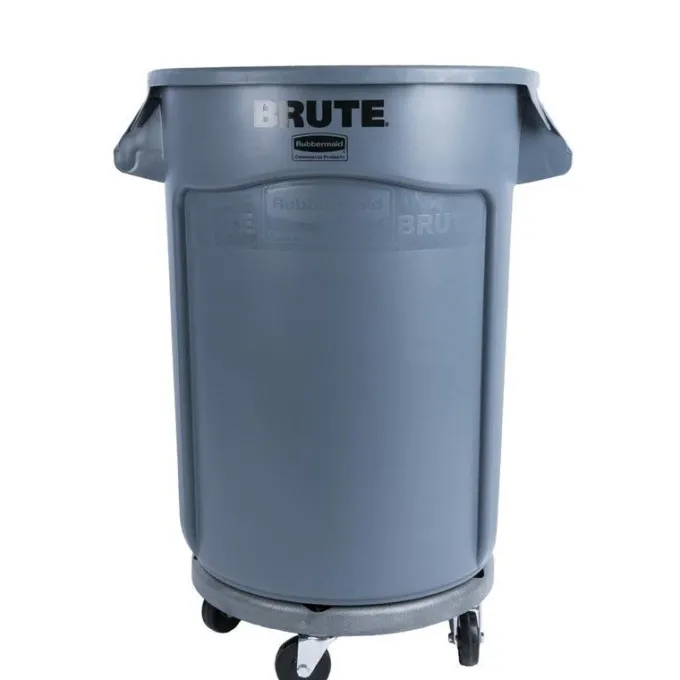Poubelle en Plastique Gris -121L - Rubbermaid