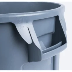Poubelle en Plastique Gris -121L - Rubbermaid