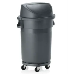 Poubelle en Polypropylène 120 L H 1020 mm Ø 460 mm - Was Germany