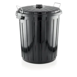 Poubelle en Polypropylène 73 L H 600 mm Ø 480 mm - Was Germany