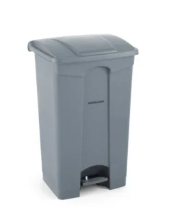 Poubelle à Pédale AmerBox 87L Gris 500x410x(H)815mm - Hendi