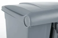 Poubelle à Pédale AmerBox 68L Gris 490x410x(H)660mm - Hendi