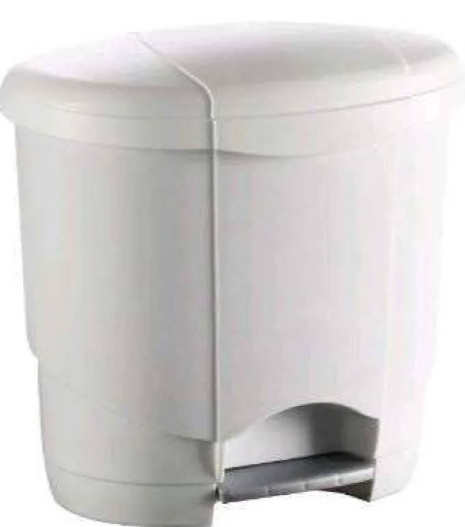 Poubelle à Pédale de 4L - Lot de 18 - Tampel