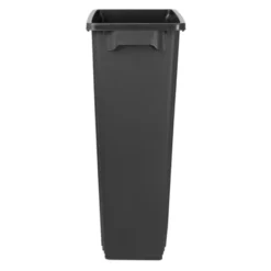 Poubelle Slim Noire 80 Litres - Jantex