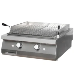 Premium Gril en Pierre de Lave - Double - Prof. 90 cm - Gaz - Maxima