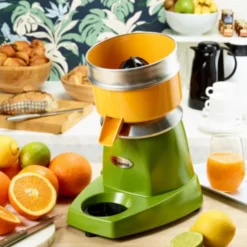 Presse-Agrumes Électrique "Classic" N°11 Vert - 30 Litres/h - Santos