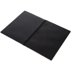 Protège-menus en PVC Olympia noirs - Format A4