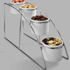 Présentoir Buffet Inox pour 4 Cruches - Pujadas