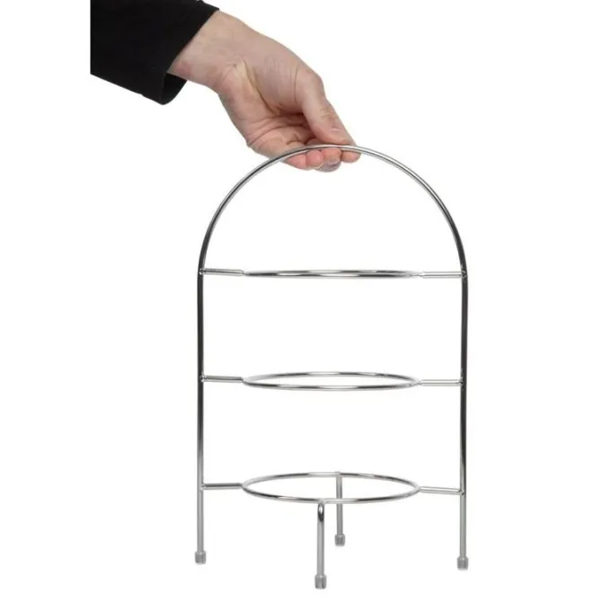 Présentoir salon de thé pour 3 assiettes maxi 270 mm