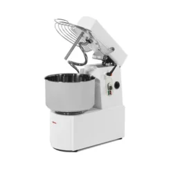 Pétrin Professionnel à Spirale Tête Relevable et Cuve Fixe - 32L - Triphasé 400V 2 Vitesses - Resto Italia