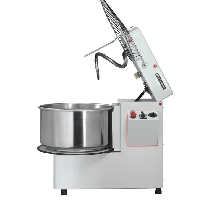 Pétrin Professionnel Vitesse Variable Tête Et Cuve Amovible - 42 Litres - PizzaGroup