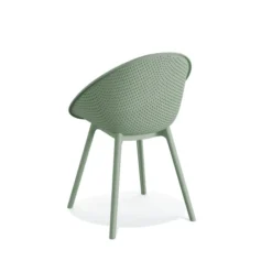 Qosy Chaise outdoor Vert - Lot de 2 - Veba