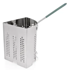 Quart de panier en Acier Inoxydable H 190 mm - Was Germany