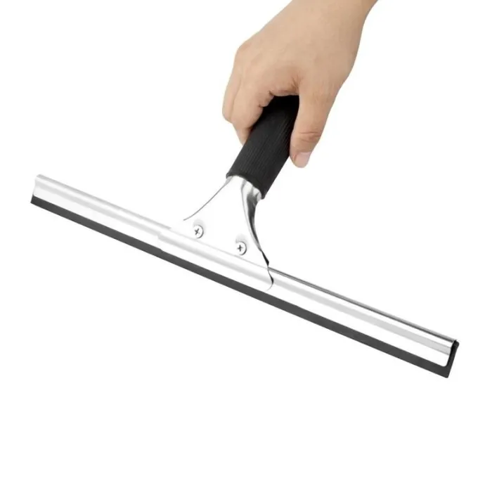 Raclette à vitres en acier inoxydable Jantex 30cm