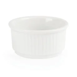 Ramequins Blancs Empilables 85mm Lot de 12 Olympia