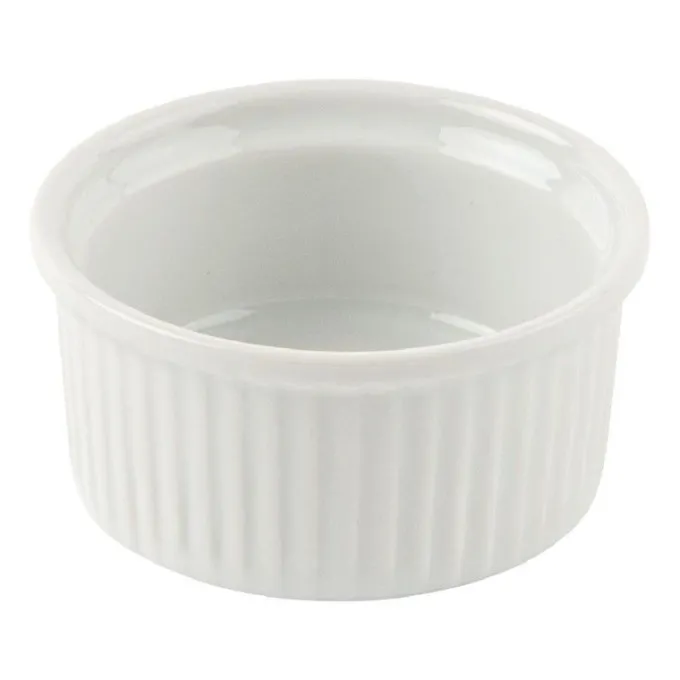 Ramequins Blancs 70mm Lot de 12 Olympia