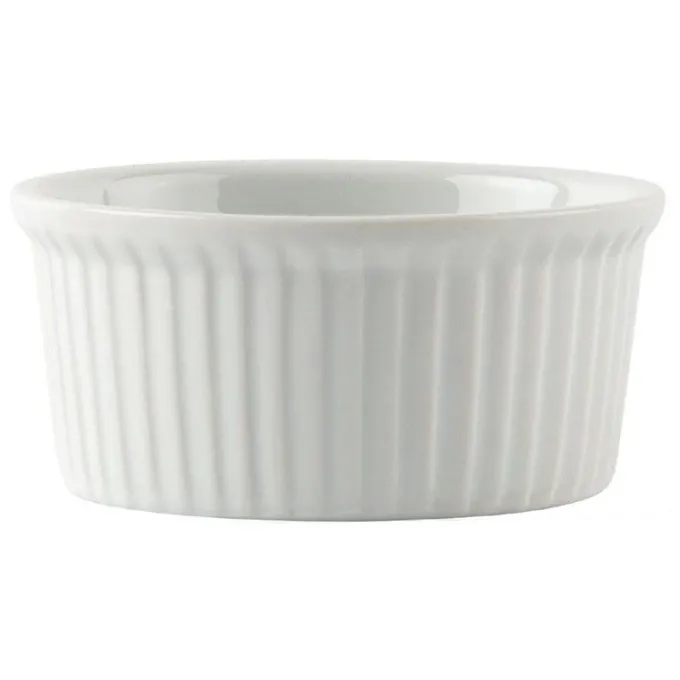 Ramequins Blancs 85mm Lot de 12 Olympia