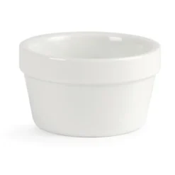Ramequins Blancs 77mm - Lot de 6 - Olympia