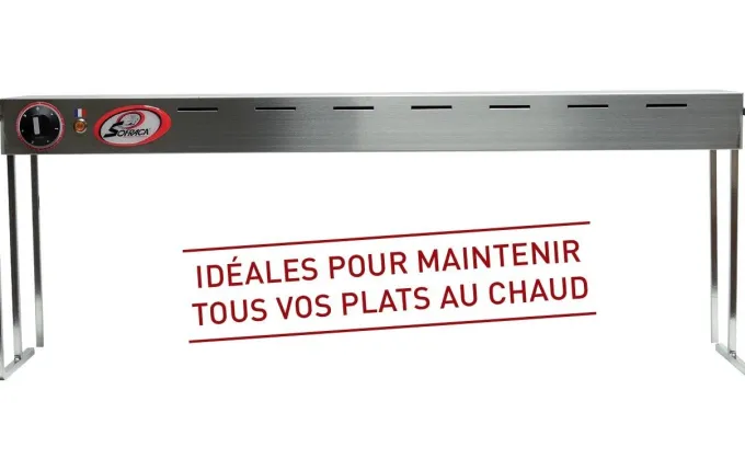 Rampe chauffante céramique - L 900 mm - Sofraca
