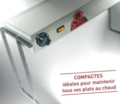 Rampe chauffante infrarouge sans régulateur - L 1220 mm - Sofraca