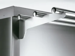 Rampe à Plateaux Inox pour Meuble Neutre de 500 et Self Distributeur d''Assiettes - Distform