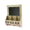 Rangement 3 Casiers avec Ardoise Lot de 10 - Créapak