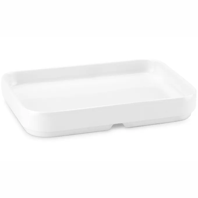 Ravier Blanc Empilable en Mélamine L 13 cm - Pujadas