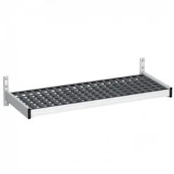 Rayonnage Alimentaire Structure Duralinox 4 Niveaux - L 1077 x P 360 x H 1800 mm