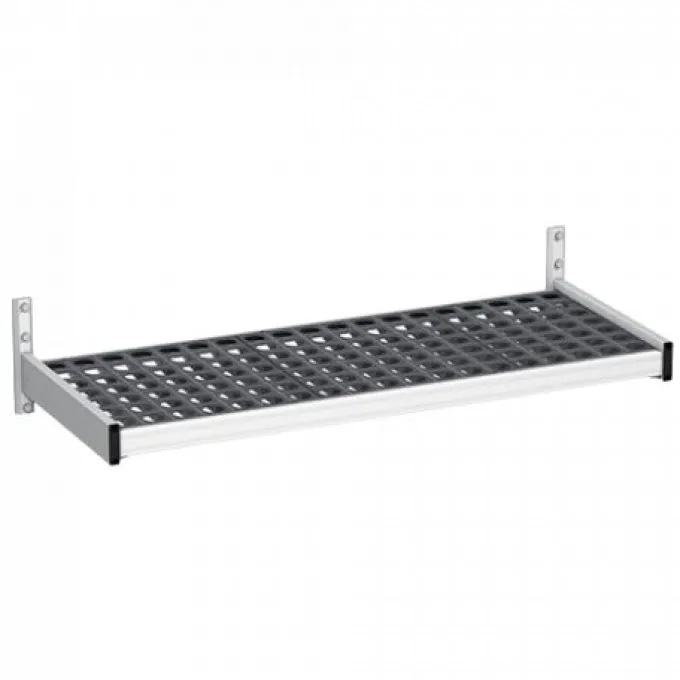 Rayonnage Alimentaire Structure Duralinox 4 Niveaux - L 1077 x P 360 x H 1800 mm