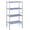 Rayonnage de Chambre Froide Modulaire 500 x1492 mm - 4 Niveaux - Tournus