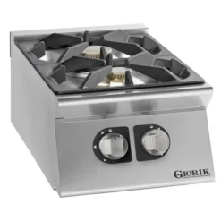 Réchaud Feux Vifs Gaz, 2 feux - Giorik - CG720T